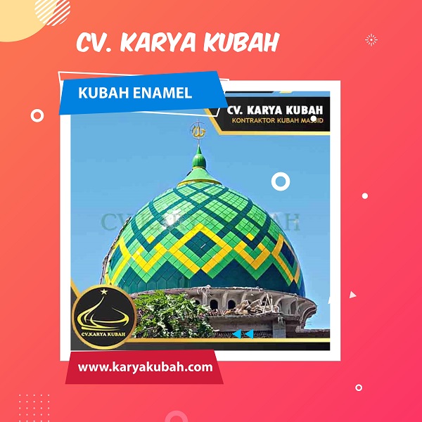 Kubah Masjid Enamel